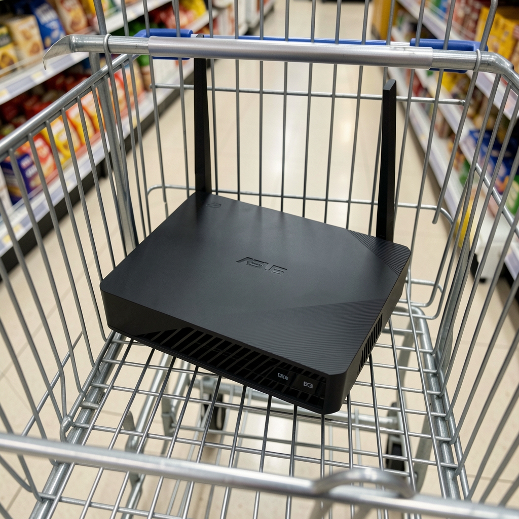 ASUS RT-AX88U in comanda